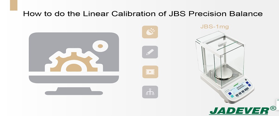 Comment effectuer l'étalonnage linéaire de la balance de précision JBS