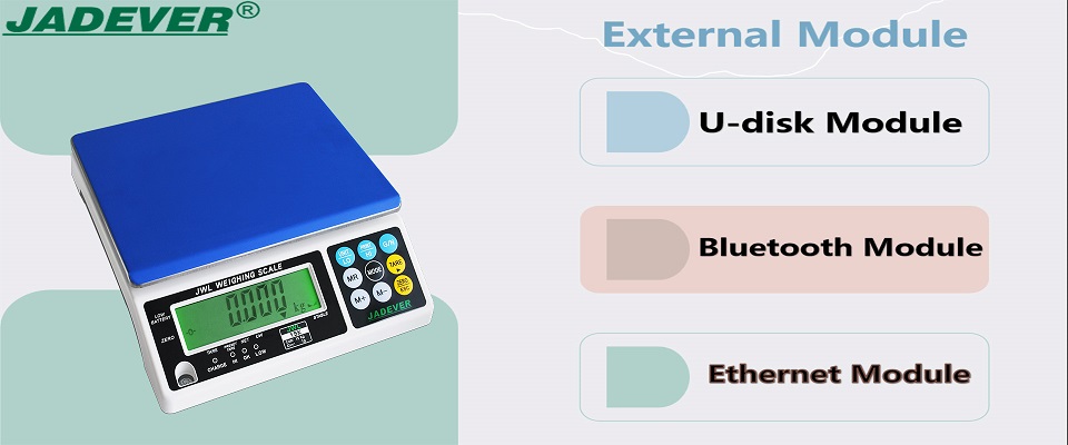 Modules externes de balance de comptage électronique