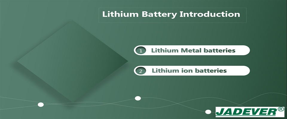 Présentation de la batterie au lithium